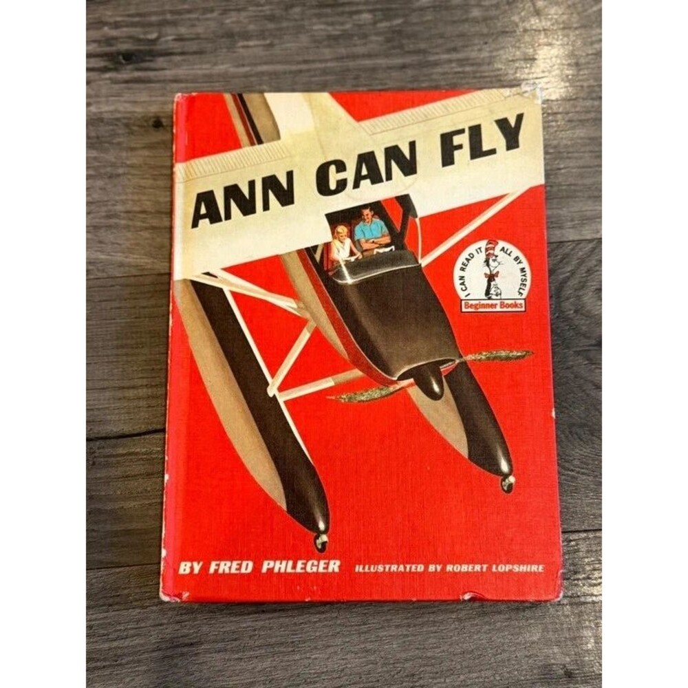 Vintage Rare 1959 Ann Can Fly Dr. Seuss Beginner Books Edition